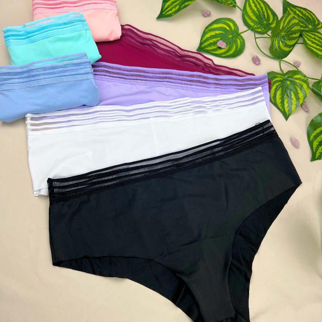 Semanario panty invisible solo fondo Pack x7